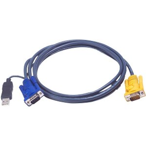 ATEN 2L-5202UP VGA TO SPHD INTELLIGENT KVM CABLE 1.8M