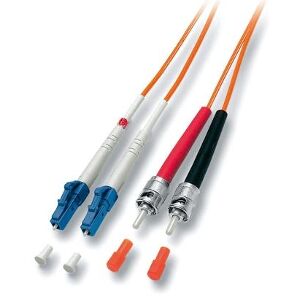 EQUIP 254215 FIBER OPTIC PATCHCABLE LC-ST DUPLEX MM 50/125 OM2 ORANGE LSOH 5M