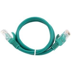 CABLEXPERT PP12-0.25M/G GREEN PATCH CORD CAT.5E MOLDED STRAIN RELIEF 50U PLUGS 0.25M