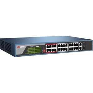 HIKVISION DS-3E0326P-E 24-PORTS 100MBPS UNMANAGED POE SWITCH