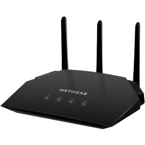 NETGEAR AC2000 WIRELESS ROUTER GIGABIT ETHERNET DUAL-BAND BLACK WAC124-100PES
