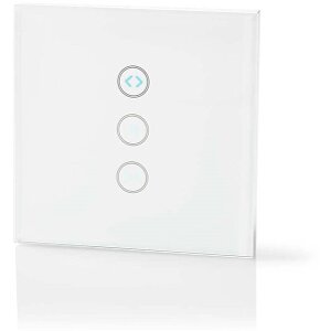 NEDIS WIFIWC10WT WIFI SMART WALL SWITCH, CURTAIN, SHUTTER OR SUNSHADE CONTROLLER