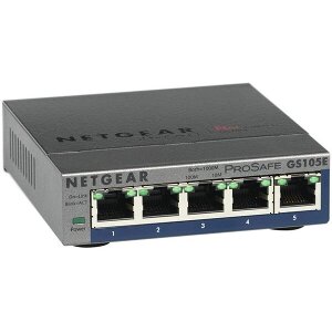 NETGEAR GS105E-200PES SWITCH 5X1GB GS105E