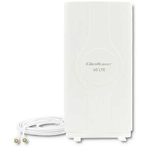 QOLTEC ANTENNA 4G LTE DUAL WITH DOUBLE SMA CONNECTOR30DBI INDOOR