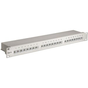 GOOBAY 94036 CAT.6 ETHERNET PATCH PANEL 24 PORT STP SHIELDED