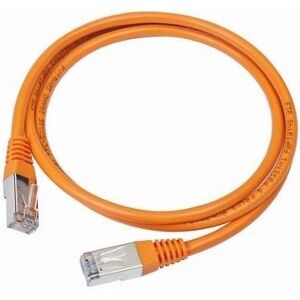 CABLEXPERT PP12-0.5M/O ORANGE PATCH CORD CAT.5E MOLDED STRAIN RELIEF 50U PLUGS 0.5M