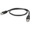 CABLEXPERT PP6-2M/BK BLACK PATCH CORD CAT6 MOLDED STRAIN RELIEF 50U PLUGS 2M