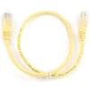 CABLEXPERT PP12-0.25M/Y YELLOW PATCH CORD CAT.5E MOLDED STRAIN RELIEF 50U PLUGS 0.25M