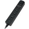 LOGILINK UA0124 USB 2.0 7-PORT HUB WITH ON/OFF SWITCH BLACK