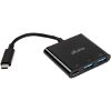 AKASA AK-CBCA08-15BK TYPE C POWER DELIVER ADAPTER WITH TWO USB 3.0 HUB