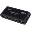 LOGILINK UA0170 USB 3.0 4-PORT HUB WITH 3.5A POWER SUPPLY BLACK