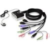 ATEN CS692 2-PORT USB HD AUDIO/VIDEO KVM SWITCH