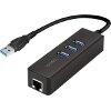 LOGILINK UA0173A USB 3.0 TO GIGABIT ETHERNET ADAPTER AND 3X USB 3.0