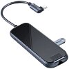 BASEUS MULTI-FUNCTIONAL HUB (TYPE-C TO 3XUSB 3.0 + HDMI 4K+ RJ45 + PD GREY