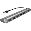 LOGILINK UA0308 USB 3.0 7-PORT HUB WITH ALUMINUM CASING