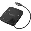 LOGILINK UA0344 USB-C MULTIFUNCTION HUB OTG 3X USB 2.0 + CARD READER BLACK