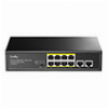 FAST ETHERNET 10PORT SWITCH POE CUDY FS1010PG