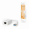 NEDIS CCGB61950WT02 USB 3.0-ADAPTER USB-A MALE - RJ45 FEMALE 1 GBIT 0,2 M WHITE