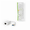 NEDIS CCGP61950WT02 USB 3.0-ADAPTER USB-A MALE - RJ45 FEMALE 1 GBIT 0,2 M WHITE