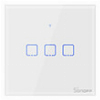 SONOFF T0EU3C-TX 3 CHANNEL TOUCH LIGHT SWITCH WI-FI WHITE