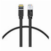 BASEUS CAT6 RJ45 ETHERNET GIGABIT NETWORK FLAT CABLE 1M BLACK
