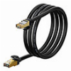 BASEUS ETHERNET RJ45 10GBPS CAT 7 1.5M NETWORK CABLE BLACK