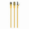 CABLEXPERT FTP CAT6 PATCH CORD YELLOW 0.25 M