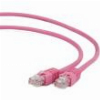 CABLEXPERT PP12-0.5M/RO PINK PATCH CORD CAT.5E MOLDED STRAIN RELIEF 50U PLUGS 0.5M