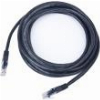 CABLEXPERT PP12-5M/BK BLACK PATCH CORD CAT.5E MOLDED STRAIN RELIEF 50U PLUGS 5M