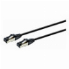 CABLEXPERT S/FTP CAT. 6A LSZH PATCH CORD BLACK 15 M PP6A-LSZHCU-BK-15M