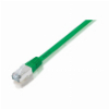 EQUIP 225440 PATCHCABLE C5E F/UTP 1M GREEN
