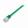 EQUIP 225443 CAT.5E F/UTP PATCH CABLE GREEN 0.25M