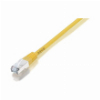 EQUIP 225460 F/UTP C5E PATCHCABLE 1M YELLOW