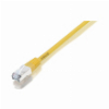 EQUIP 225463 CAT.5E F/UTP PATCH CABLE YELLOW 0.25M