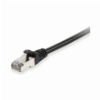 EQUIP 605597 PATCH CABLE CΑΤ.6 S/FTP HF 0.50M BLACK