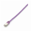 EQUIP 605657 PATCH CABLE CAT.6A S/FTP (PIMF) LSOH 0.5M PURPLE