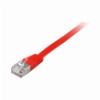 EQUIP 607826 CAT.6A U/FTP FLAT PATCH CABLE 10M RED