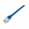 EQUIP 705439 PATCHCABLE C5E SF/UTP 0,25M BLUE