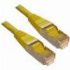 INLINE PATCH CABLE S/FTP CAT.5E RJ45 0.5M YELLOW