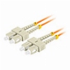 LANBERG FIBER OPTIC PATCHCORD MM SC/UPC-SC/UPC DUPLEX LSZH OM2 50/125 3.0MM 2M ORANGE