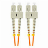 LANBERG FIBER OPTIC PATCHCORD MM SC/UPC-SC/UPC DUPLEX LSZH OM2 50/125 3.0MM 5M ORANGE