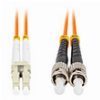 LANBERG FIBER OPTIC PATCHCORD MM ST/UPC-LC/UPC DUPLEX LSZH OM2 50/125 3.0MM 10M ORANGE