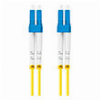 LANBERG FIBER OPTIC PATCHCORD SM LC/UPC-LC/UPC DUPLEX LSZH G657A1 3.0MM 5M YELLOW
