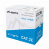 LANBERG LAN CABLE CAT.5E 305M SOLID CU CPR + FLUKE PASSED GREY