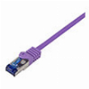 LOGILINK C6A029S CAT.6A S/FTP ULTRAFLEX PATCH CABLE 0.5M PURPLE