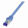 LOGILINK C6A036S CAT.6A S/FTP ULTRAFLEX PATCH CABLE 1M BLUE