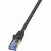LOGILINK CQ3023S CAT 6.A S/FTP PATCH CABLE PRIMELINE 0,5M BLACK