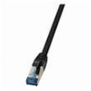 LOGILINK CQ6035S CAT.6A S/FTP PUR PATCH CABLE 1M BLACK