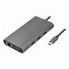 LOGILINK UA0383 USB 3.2 DOCKING STATION 10-PORT, USB-C, PD, SILVER