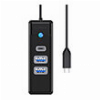 ORICO PWC2U-C3-015-BK-EP HUB ADAPTER USB-C TO 2X USB 3.0 + USB-C 5 GBPS 0.15M BLACK